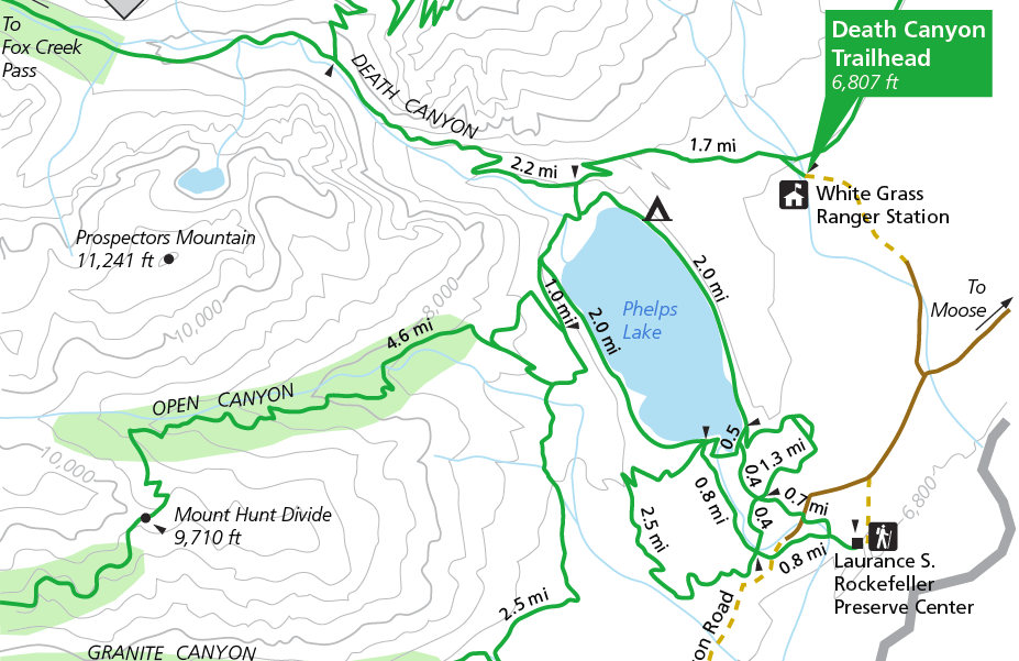 Phelps lake clearance trail