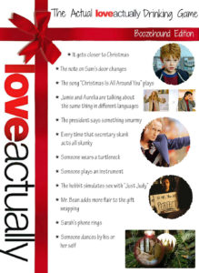 love actually drinking game rules